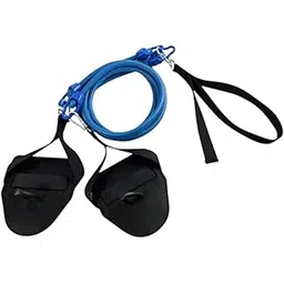 THE STYLE SUTRA® Swimming Arm Strength Trainer Women Men Dryland Cord Swim Training Belt Blue | Sporting Goods | Water Sports | Swimming | Training Aids-picture-14