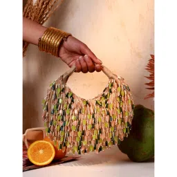 THE TAN CLAN Bella Green Half Handbag-picture-20