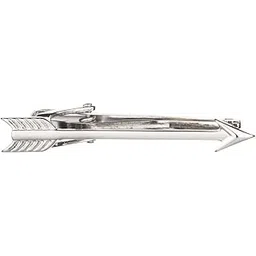 Arrow Silver Tie Bar � Sleek Tie Clip for Men, Business, Wedding & Formal-image-24