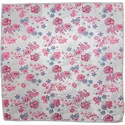 the tie hub Floral Design Microfiber Pocket Square for Men-picture-24