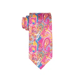 The Tie Hub Men Paisley Italian Silk Necktie-picture-24