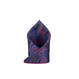 The Tie Hub Men Paisley Printed Pocket Square-picture-31