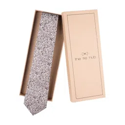 The Tie Hub Men Printed Broad Tie-picture-42