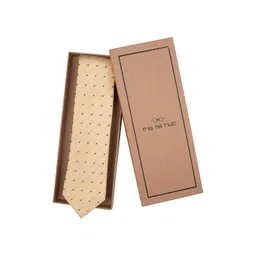 The Tie Hub Men Printed Pure Silk Broad Tie-picture-25