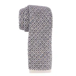 The Tie Hub Men Printed Woollen Broad Tie-picture-31