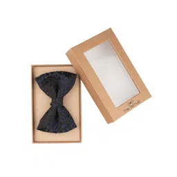 The Tie Hub Men Woven Design Bow Tie-picture-18