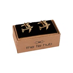 The Tie Hub Rhodium-Plated Quirky Cufflink-image-41