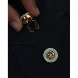 the tie hub Set of 2 Men Gold-Plated Cufflinks-picture-29