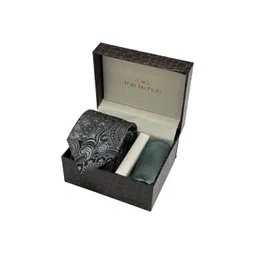 The Tie Hub Set Of 2 Men Tie & Pocket Square Accessory Gift Set-picture-21