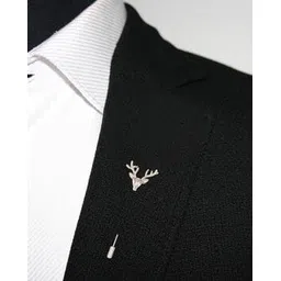 the tie hub Silver-Toned Brooch-picture-31