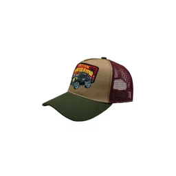 The Tie Hub Unisex Colourblocked Cotton Baseball Cap-picture-22