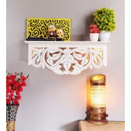 MDF Wall Shelf In White By The Urban Store-image-9