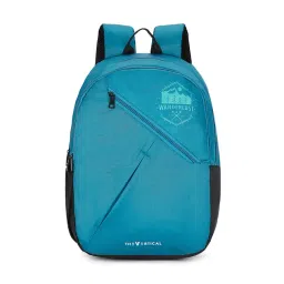 The Vertical Wanderlust Seth Teal Textured Medium Backpack-picture-21