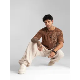 The Veshti Company Men Cotton Yoga Joggers-picture-24