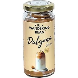 The Wandering Bean Beaten Dalgona Classic Instant Coffee Powder, Jar, Rich, Creamy And Frothy Beaten Coffee For Hot Coffee, Cappuccino Or Cold Coffee, 120 Gm-picture-29