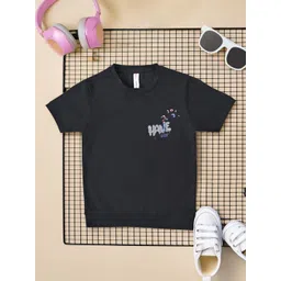 THE WEAVERS SHOP BY RAAVI Boys Graphic Printed Cotton Regular Fit T-shirt-picture-23