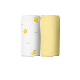 The White Cradle Infants Set Of 2 Printed Swaddles-picture-17