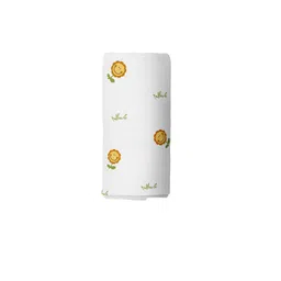The White Cradle Sunflower Printed Organic Cotton Swaddle-picture-50