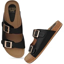 Comfortable Ravishing Flats Sandals Light Weight Trendy Sandals For Women & Girls-image-12