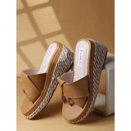 THE WHITE POLE Women Open Toe Wedge Heels Sandals-picture-29