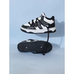 The White Pole Women's Black Casual Sneakers-picture-29