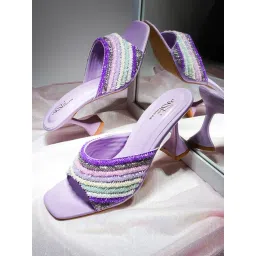 The White Pole Women's Blue Casual Sandals-picture-14