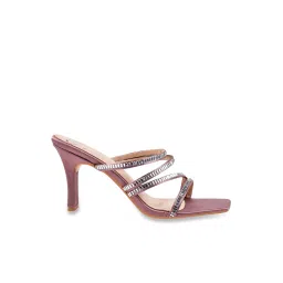 The White Pole Women's Nude Casual Sandals image 3