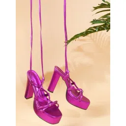 The White Pole Women's Nude Gladiator Sandals-picture-32