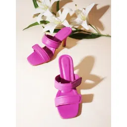 The White Pole Women's Pink Casual Stilettos-picture-18