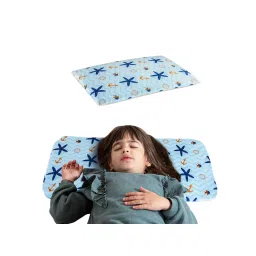 The White Willow Kids Ultra Thin Bed Pillow Blue-picture-17