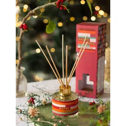 The Wishing Chair Orange-Coloured Happy Karma Reed Aroma Oil Diffuser-picture-40