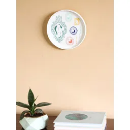 The Wishing Chair White & Green Printed Illustration Series Wall Plate-picture-14