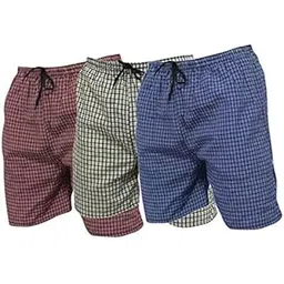 The Wow Garments Men Multicolor Cotton Blend Boxer Shorts Pack of 3-picture-23