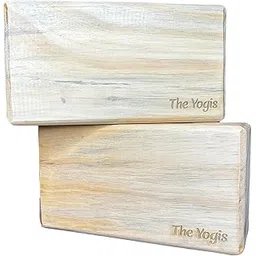 the yogis The Yogis™ Wooden Yoga Blocks, Yoga Pilates Brick, Yoga Support for Decent Poses [ Set of - 2 ] Size - 9×5×3 Inch-picture-30