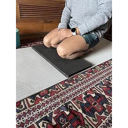 the yogis Yoga Knee Pads Cushion Non-Slip Knee Mat for Elbows Wrist Pain in Yoga Planks Floor Exercises Portable Extra-thick Cushioning | 24x12 inches |-picture-46