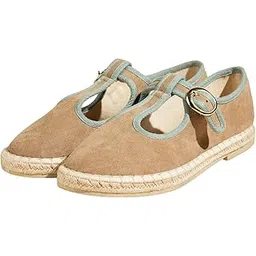 theater Women Suede Mary Jane Flats | Lightweight Espadrille-Style Breathable Shoes with Adjustable Buckle | Soft Cushion Comfort for Office, Travel & Casual Fashion-picture-49