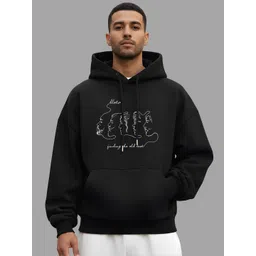 TheBTclub Men Printed Hooded Sweatshirt-picture-10
