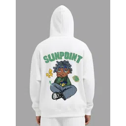 TheBTclub Unisex Printed Hooded Oversized Pullover Sweatshirt-picture-37