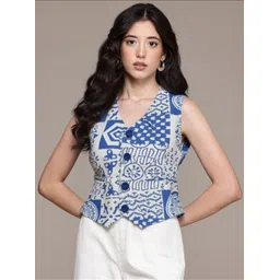 theclassictogs Printed Women Waistcoat-picture-40
