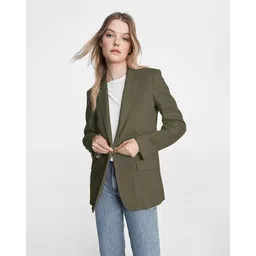 theclassictogs Women Solid Single Breasted Casual Blazer-picture-34