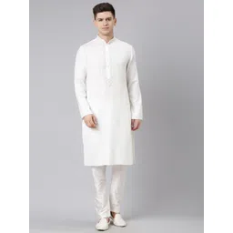 TheEthnic.Co Men Cotton Thread Work Kurta-picture-18