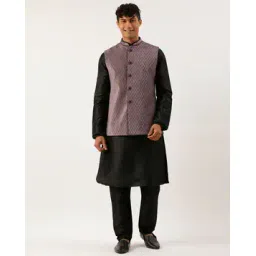 theethnic.co Men Embroidered Nehru Jacket-picture-20