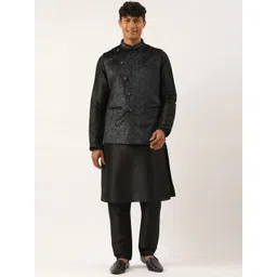 TheEthnic.Co Printed Nehru Jacket-picture-36