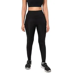thefittheory High Waisted Leggings for Women with Side Pockets, Squat-proof, Gym Legging, Bottom Sportswear for Girls & Women, Medium Compression, Stretchable Tight with Premium Fabric-picture-35