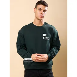 THEFITTHEORY Men Printed Sweatshirt image 1