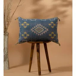 thegasbh Blue Cotton Printed Cushion Covers (Pack Of 2)-picture-16