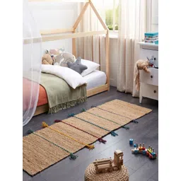 THEGASBH Brown Geometric Printed Tufted Carpet-picture-29