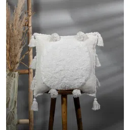 thegasbh White Cotton Tufted Cushion Covers (Pack Of 2)-picture-21