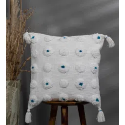 thegasbh White Cotton Tufted Cushion Covers (Pack Of 2)-picture-24