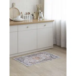 THEGASBH White Ethnic Motifs Printed Cotton Carpet-picture-33